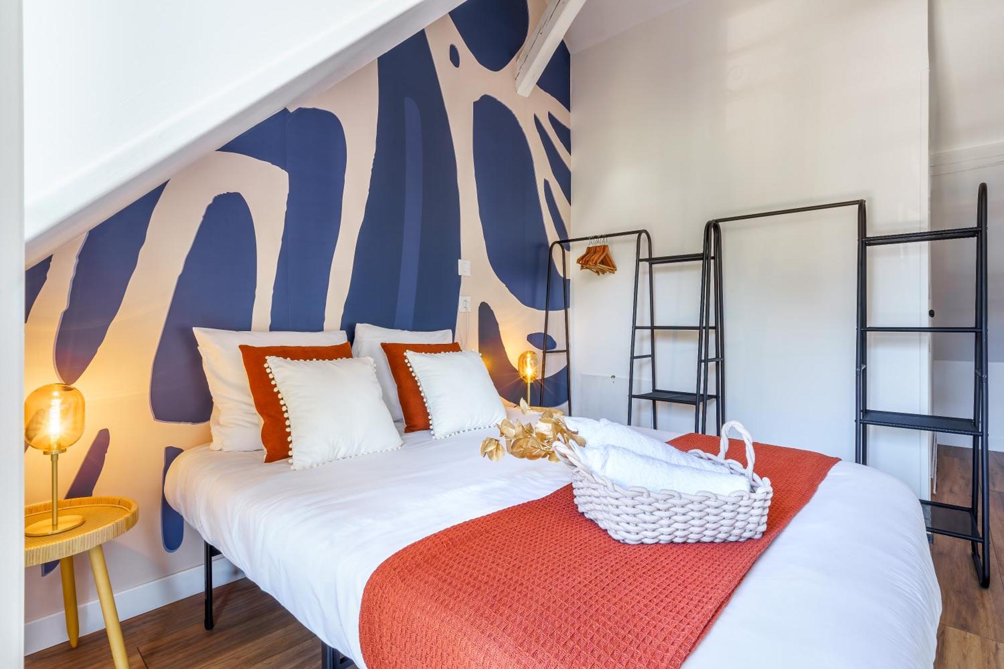 Maisonnette Bleu Horizon Avec Jardin - 2Min Gare - Serenito Homes Saint-Just-en-Chaussee Eksteriør bilde